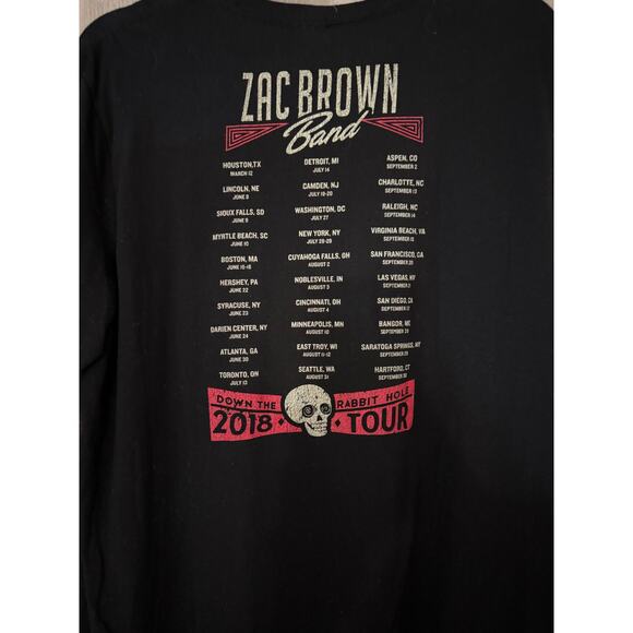 Zac Brown Band Southern Ground concert tee 2018 tour - Picture 6 of 9